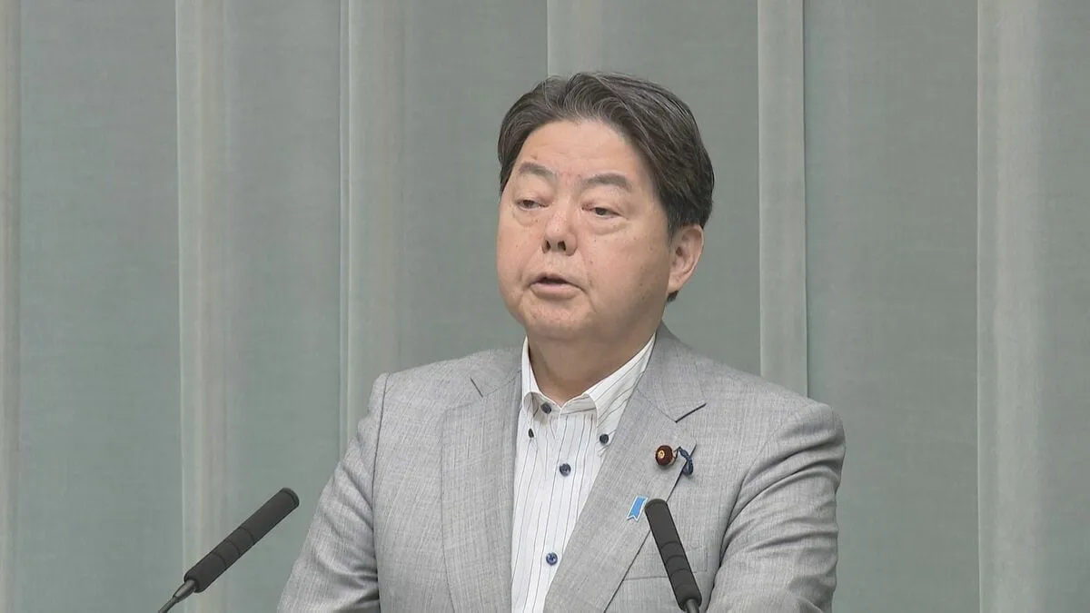 林官房長官「内容を精査し適切に対応」　中国の反ダンピング関税発表に反論