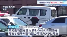防犯カメラに1ｍほどの荷物を降ろす鈴木容疑者の様子　別の車両に移し替えて焼却炉で燃やした可能性　妻を脅迫していたこと認める　旭山動物園・遺体損壊事件