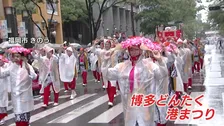 きょうまで博多どんたく港まつり　2日間で約200万人の人出が見込む