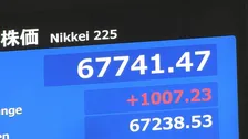 【速報】日経平均株価 一時1000円超の上昇 取引時間中の最高値更新