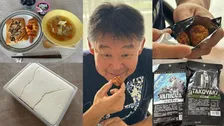 【 花田虎上 】　長女からのお土産の宇宙食に驚愕「噛めば噛むほどたこやきでびっくりしました」　朝食での微笑ましい家族のやり取りも公開