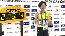 平林清澄 日本選手トップの5位！2時間6分14秒、大逃げの吉田を37kmで捉える冷静なレース展開【大阪マラソン】