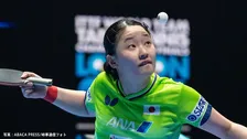 エース張本美和、激闘を制し2回戦進出　“カットマン”橋本帆乃香の粘りに苦しむも世界ランク3位の意地見せた【卓球・WTT横浜】