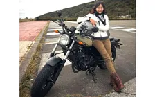 【 指出瑞貴 】　愛車のバイクでツーリング　友人らと箱根へ　「この距離走ったのは久しぶりだったけど、どこどこ楽しかったーーー」