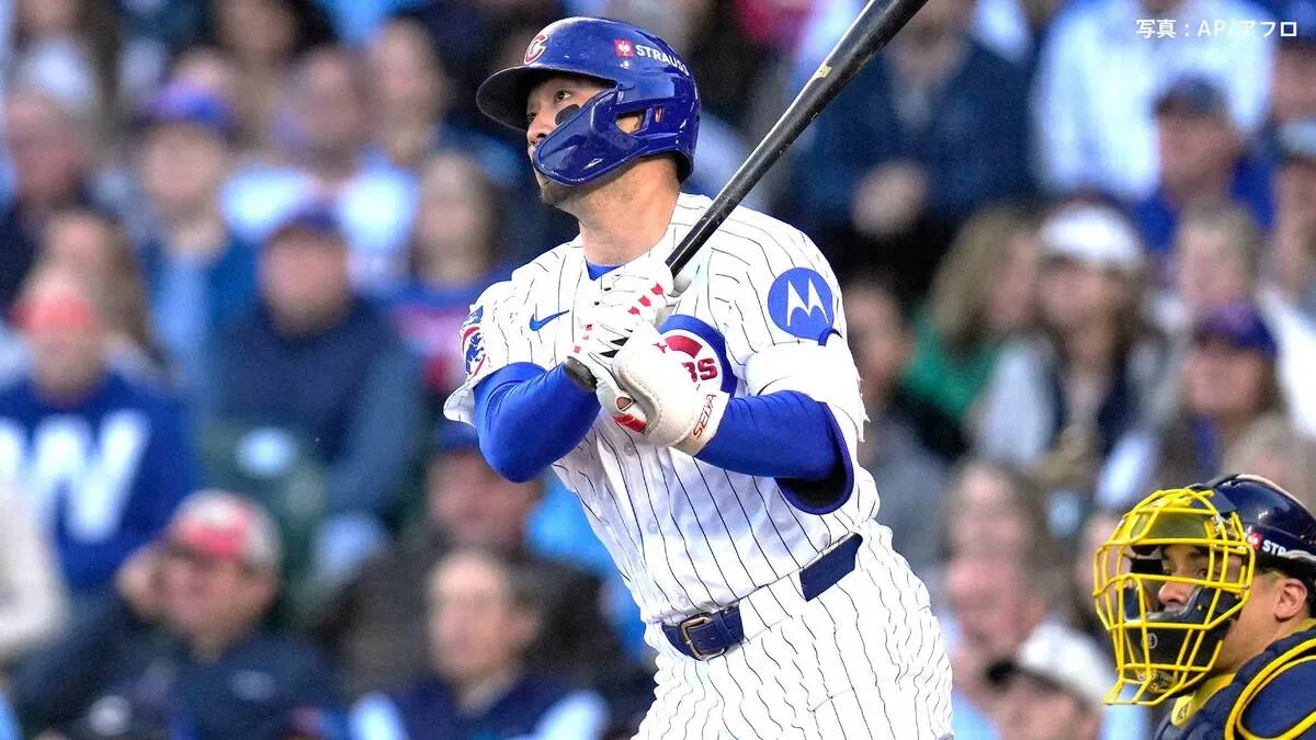 カブス 本拠地で勝利！鈴木1安打、ブッシュがMLB史上初同一カード2本目の先頭打者弾 チーム一丸で1点差守り望みつなぐ