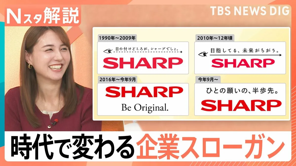 「ココロも満タンに」「掘りだそう、自然の力。」時代で変わる企業スローガン、キャッチコピーを自分につけるなら？【Nスタ解説】