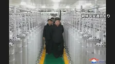 北朝鮮「核物質の生産能力が2倍超に」金正恩総書記が核物質の生産工場を視察　新しいウラン濃縮施設か