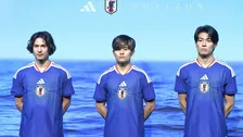 久保建英「切磋琢磨してお互いの実力を極限まで上げて」W杯に挑むサッカー日本代表が新ユニホームお披露目