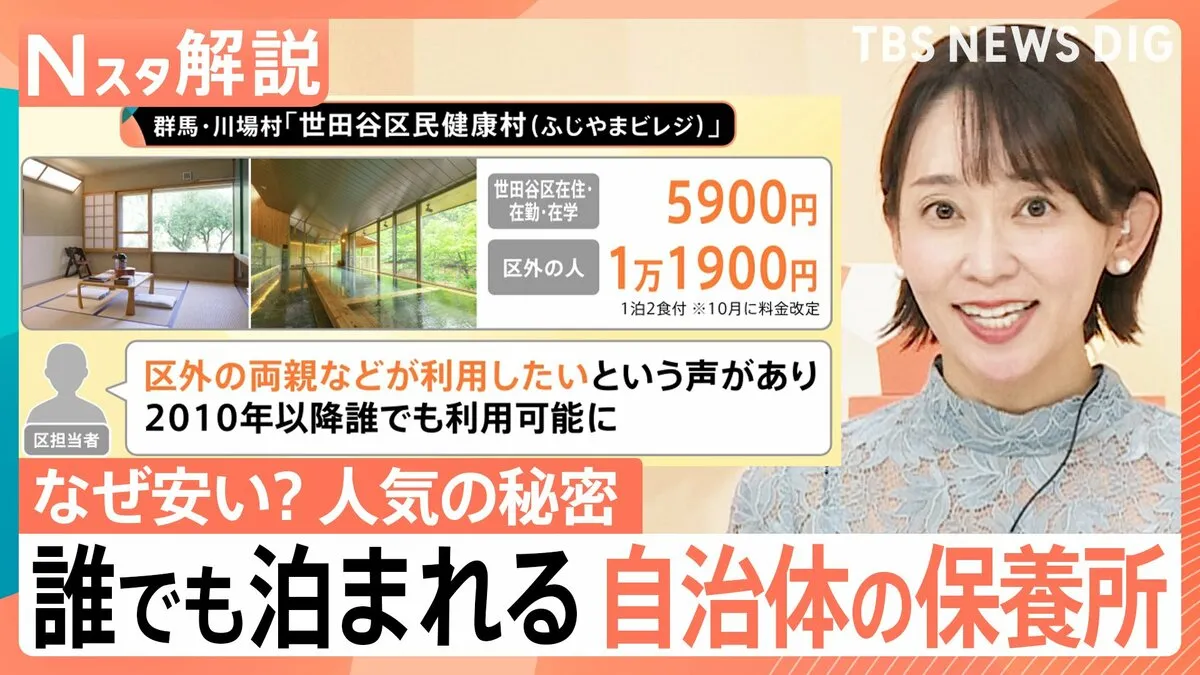 自治体の保養所が穴場 なぜ安い？人気の秘密、この秋お得な宿泊キャンペーン【Nスタ解説】