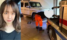 【川崎希】夫・アレクが車の鍵を紛失しレッカー移動に「ほんと!! ️なにやってくれたんだか」