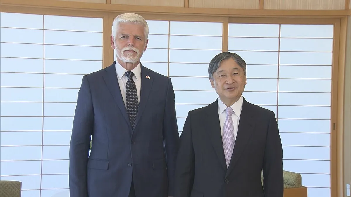 天皇陛下とチェコ大統領が面会　大統領の広島訪問に感謝　1985年のチェコ訪問を振り返られる場面も　皇居・御所