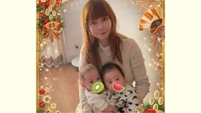 【 中川翔子 】双子と共に「あけましておめでとうございます」「それぞれのおうちのお雑煮気になる！」　夫は体調不良で別場所に
