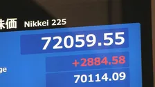 【速報】日経平均株価 一時2800円超の上昇 7万2000円台を回復　米「マイクロン・テクノロジー」好決算受けAI・半導体関連中心に買い注文