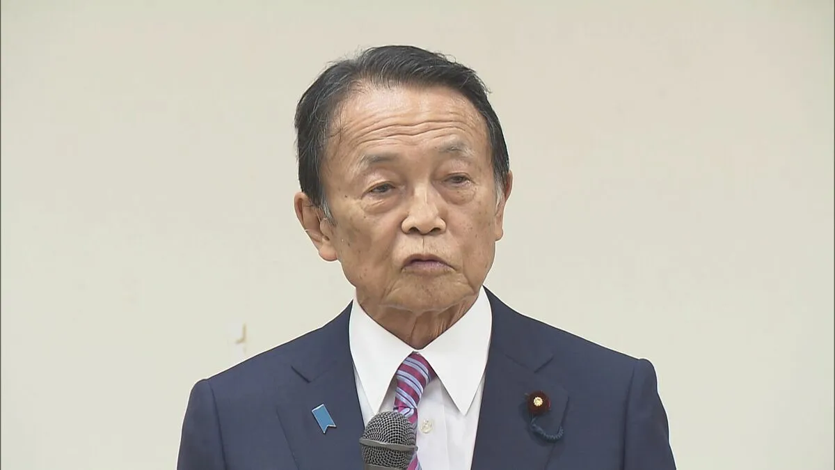 【独自】麻生氏「決選投票では高市氏支持」 小泉氏と高市氏の決選投票が有力な情勢　党員票は高市氏がリード（午後1時時点）