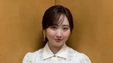 【 本田望結 】　清楚なチェック柄ブラウス＆真珠イヤリングで魅了　オフショット公開に「笑顔が素敵すぎる」と絶賛の声