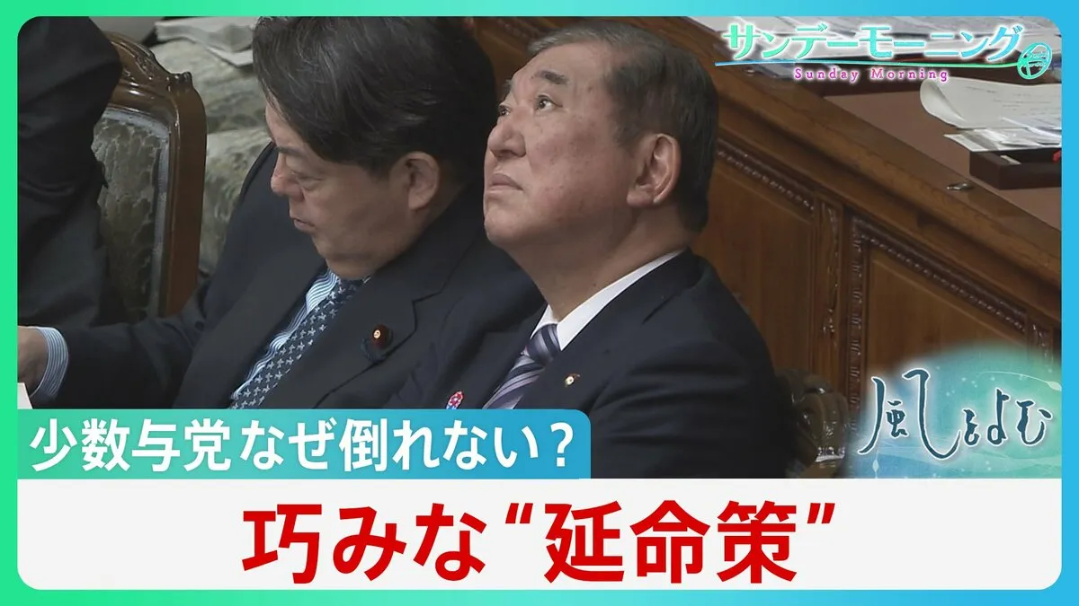 石破総理は“鵜飼いの鵜匠”か 少数与党政権が不信任案出されず生き残るワケ【サンデーモーニング】