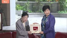 小池都知事がテレビプロデューサー石井ふく子さんの長寿祝う　9月1日に100歳の誕生日迎える