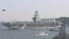 原子力空母「セオドア・ルーズベルト」が横須賀港に初入港