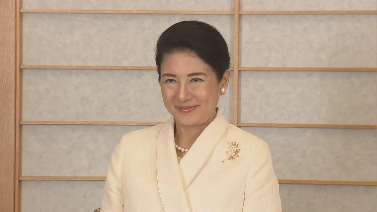 皇后雅子さま　体調不良で埼玉県訪問を取りやめ　全国植樹祭など2日間の地方公務は陛下単独で