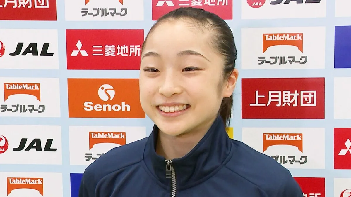 岡村真「平均台で金メダルを目標に」アジア女王から世界女王へ 初の世界選手権でメダル獲得へ意気込み【体操】