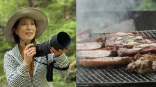 【 磯野貴理子 】　「きり田んぼ」作業後にBBQでお別れ会　「新しい道でのご活躍を心から応援しています！」 感謝とエール送る