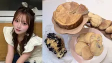 【辻希美・長女】希空　「沢山作った日」塩パンからチーズケーキまで　プロ級の手作りパン＆焼菓子を大量披露