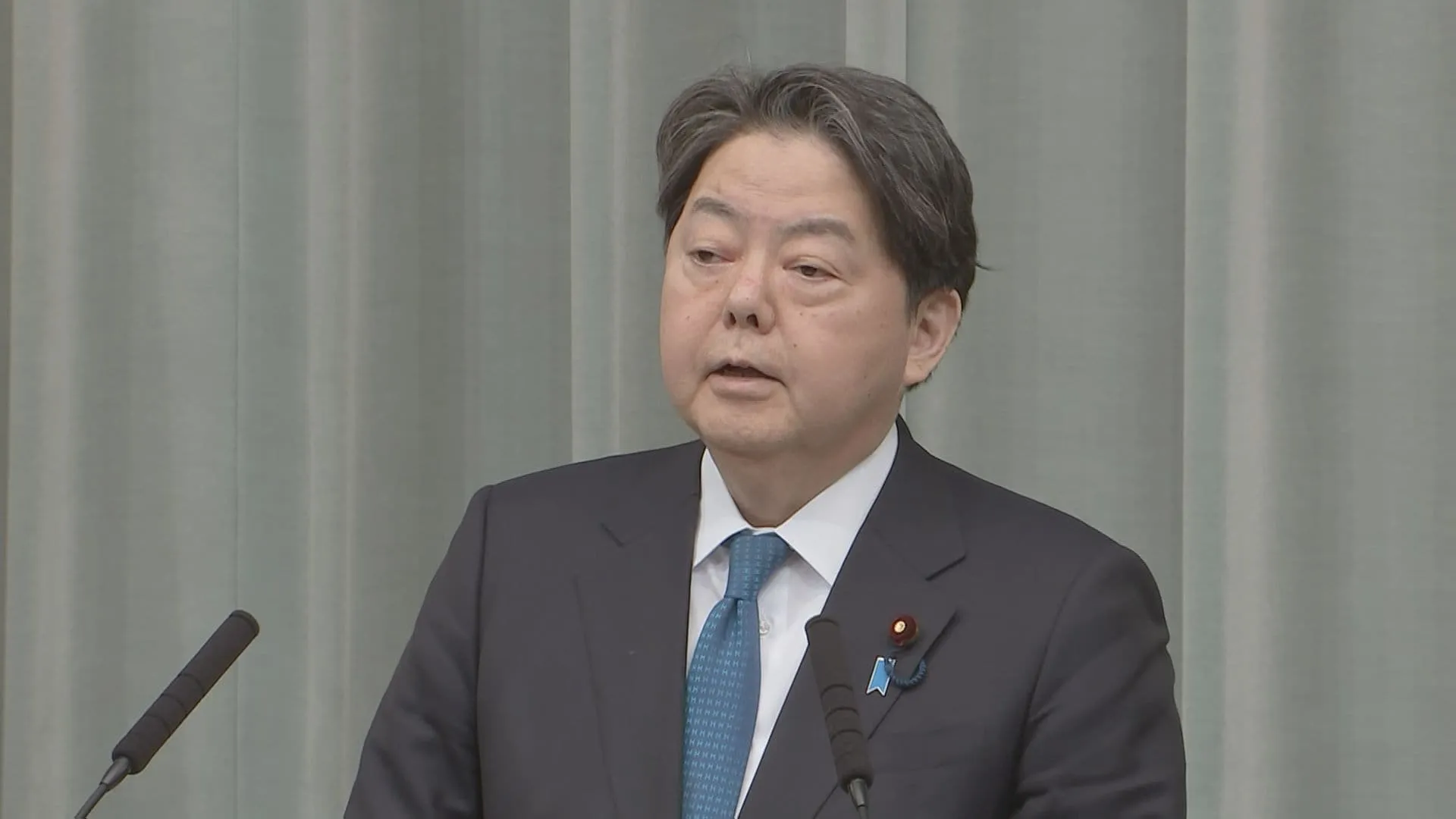 【速報】林官房長官「日本の立場を明らかにするため」国連の“ロシア軍の撤退”など求める決議案に賛成　米ロなどは反対