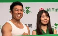 【有村架純】なかやまきんに君との異色コンビ〝良いですね、そのタンクトップ〟〝気付いていただいてありがとうございます〟