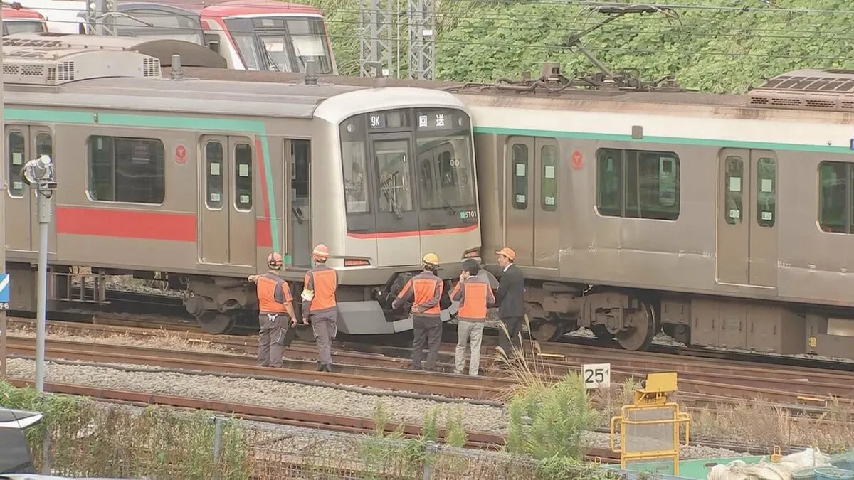 【速報】国土交通省が東急電鉄に「再発防止策」など行政指導　東急田園都市線“列車衝突・脱線事故”