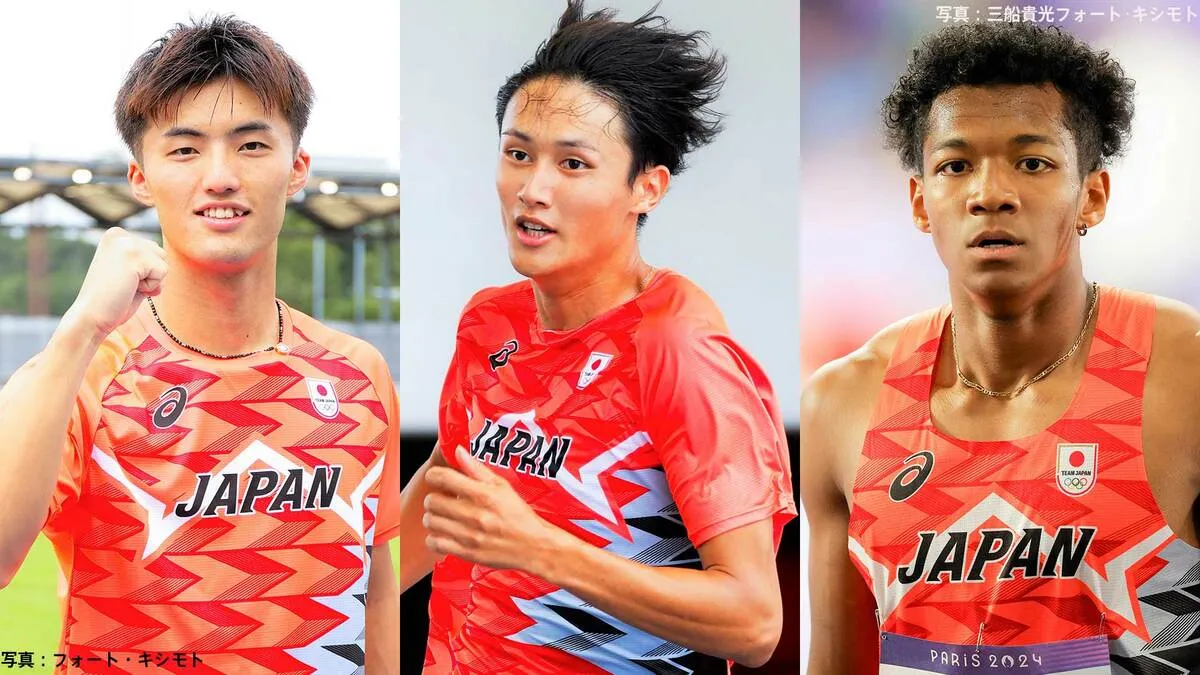 100ｍ栁田大輝、200ｍ鵜澤飛羽、110ｍH村竹ラシッド　日本の金メダルトリオ“大台”への手応えは【アジア選手権】
