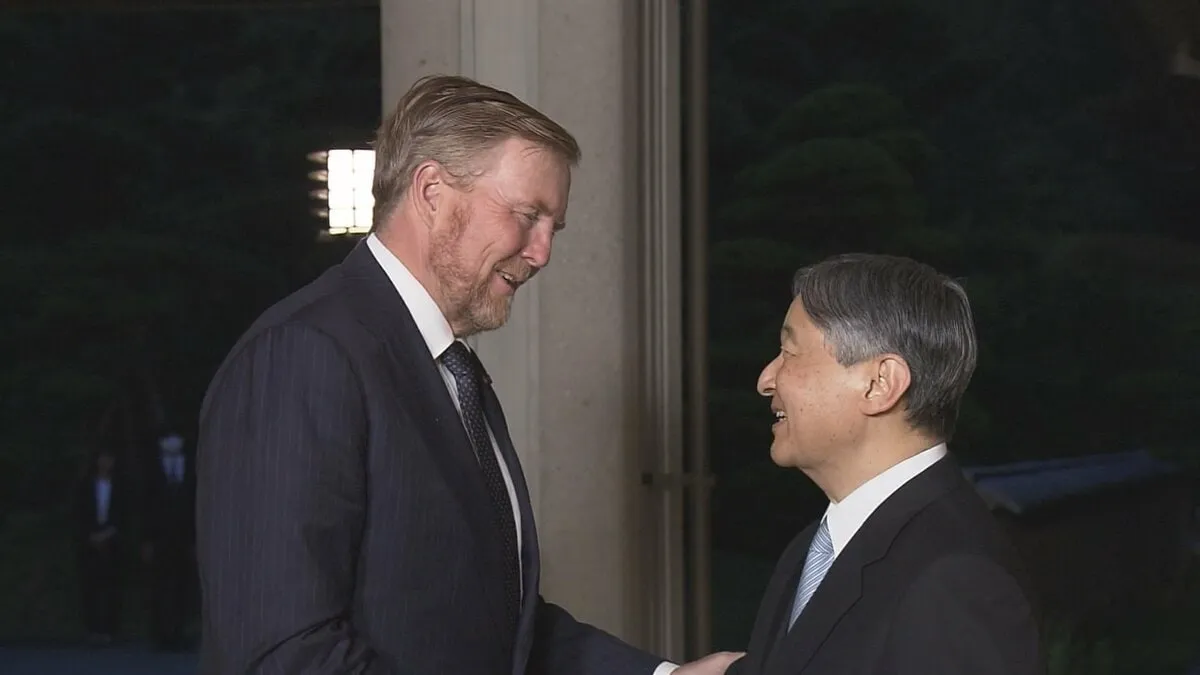 天皇皇后両陛下　来日中のオランダ国王を皇居・御所に招き夕食　食後の懇談には長女・愛子さまも