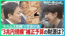 “ホルムズ危機”で党首討論 予算成立わずか1か月で補正予算検討へ… 3兆円規模案浮上で財源は?「できる限り特例公債の発行を抑制」【サンデーモーニング】