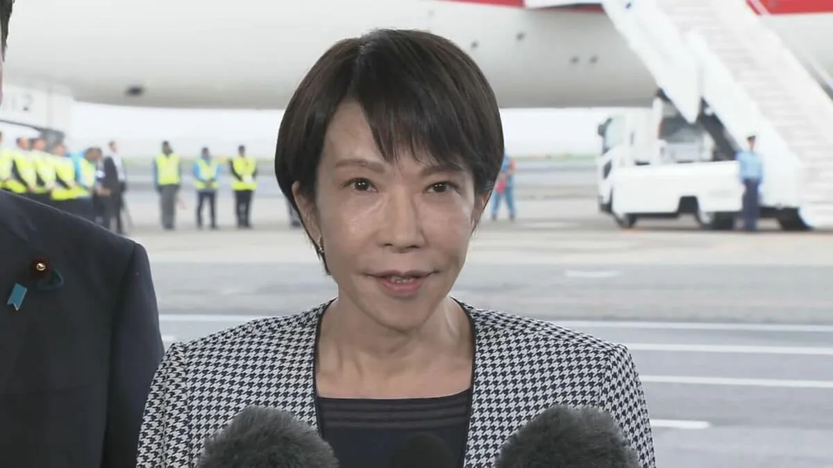 【速報】高市総理がマレーシアに出発 初外遊 ASEAN関連首脳会議で対面外交デビューへ