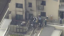 品川区不動前駅近くの11階建てマンションで火災　住人が5階バルコニーでソーラーパネルを使って充電　警視庁などが出火の原因調べる