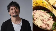 【 山口馬木也 】〝馬木也めし〟公開に「お店のお料理ですね」の声　ドラゴンフルーツのドレッシング・ニラと梅肉の一品を公開「ご飯が進みますよ」