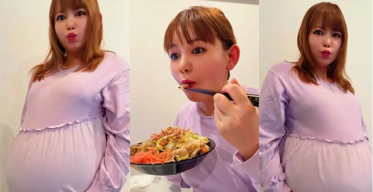 【 中川翔子 】 「いましか撮れない双子お腹！」　出産間近のお腹を動画で紹介　「いまだけの日々 楽しみたい！」