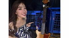【 平原綾香 】堂本光一の私物ギターに驚き　「帝劇の廃材を利用して作られたそうです」「堂本光一さんのオーラをまとった特製ギター！」