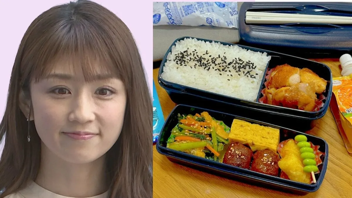 【 小倉優子 】　長男のお弁当に心配事　「暑くなってくるとお弁当の傷みも心配です」「汁気が少ないおかずや菌が増えないように火を通したおかずだけにしています」