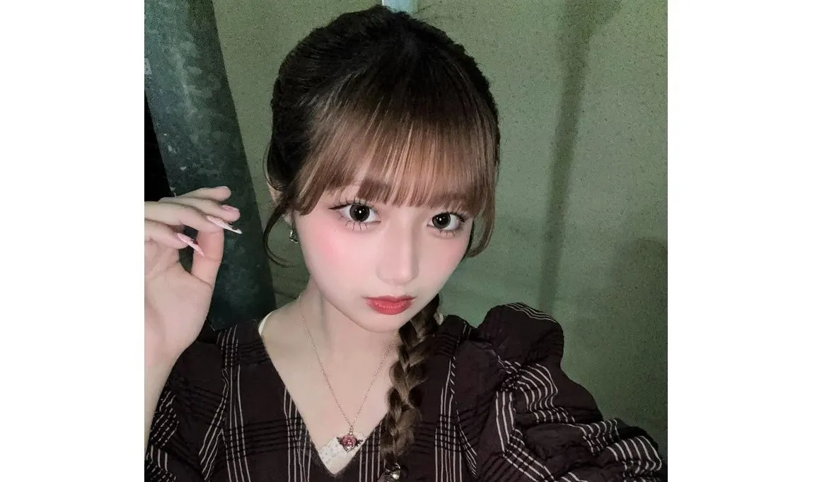 【辻󠄀希美・長女】希空さん　「髪型もコーデもいつもと少し雰囲気変えてみた♥」「ネックレスはセーラームーン」