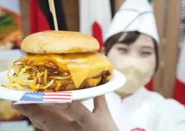 G7のお好み焼き食べて、試食会