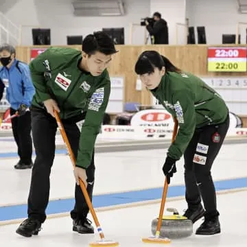 カーリング松村・谷田組が4連勝