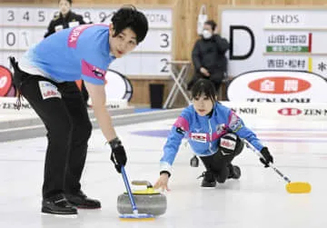 吉田夕、松村組が2連勝