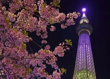 スカイツリーで特別ライティング