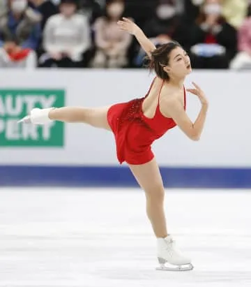 坂本花織、世界選手権で2連覇