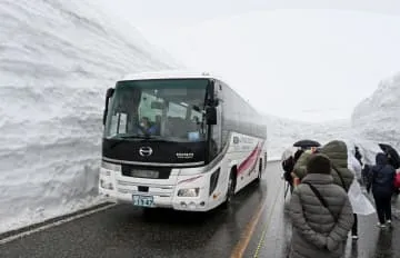 立山黒部アルペンルート全線開通