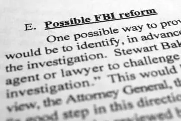 FBI捜査は「不適切」