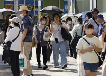 岐阜で今年最高36.5度