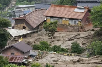 九州大雨、5人死亡