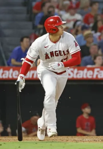 大谷9試合連続安打、4連敗