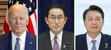 日米韓首脳会談、毎年開催